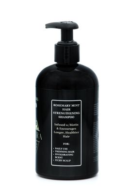 Alpha Aura Rosemary Shampoo for Hair Growth, Infused with Biotin for Hair loss and Hair thinning (12 Fl Oz)