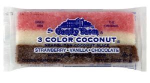 Neapolitan Coconut Slice Old Time Candy