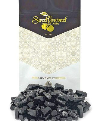 SweetGourmet Finnska Sugar Free Soft Black Licorice Candy 1 pound
