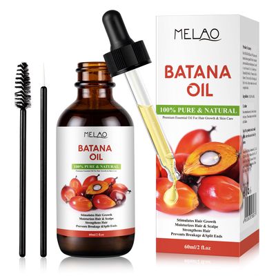 Batana Oil for Hair Growth 100 Pure Natural Eliminates Split Ends Enhances Hair Skin Shine Nourishes Hair and Is Suitable for Women And Men of All Hair Types