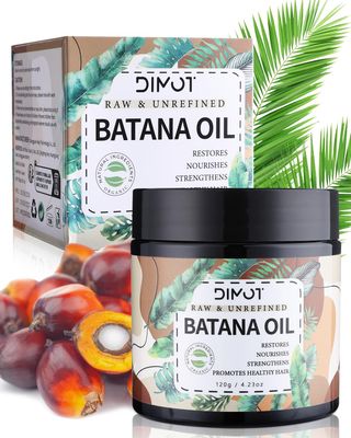 Dr Sebi Organic Batana Oil for Hair Growth - Eliminates Split Ends Increases Shine (4.06 oz)