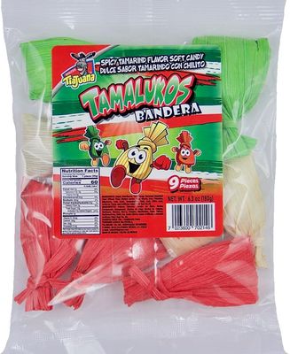 Tamalukos - Spicy Tamarind Flavor Soft Candy: Dulce Sabor Tamarindo Con Chilito