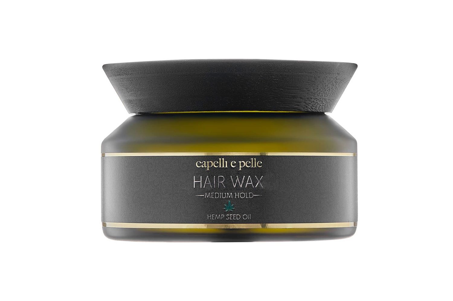 capelli e pelle Hair Wax - All Natural Light Medium Hair Wax -Flexible Hold - Low Shine - Hydrating Hair Cream - Styling Cream for Everyday Use