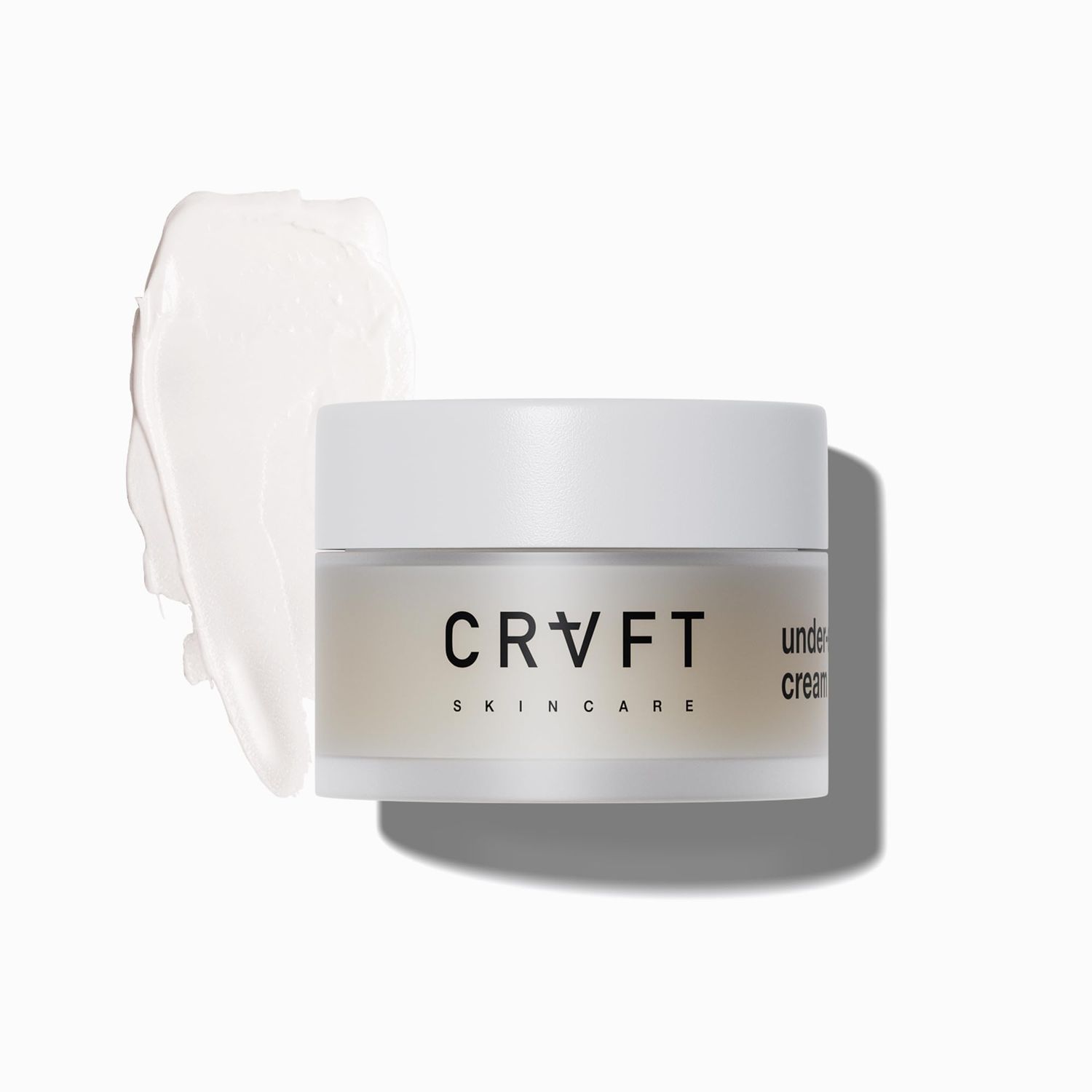 CRVFT Under Eye Cream Brighten Dark CirclesReduce the Appearance of Puffy Eyes Peppermint Scented wCaffeine 30-Day Supply .25 ounces