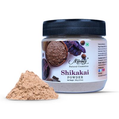 Mirintz 100 Natural Shikakai Powder (3.5 Oz) Pure Shikakai Powder for Hair care -Cleansing Conditioning Hair Pack for Hair Growth Herbal Shikakai Powder DIY Ayurvedic Hair Mask