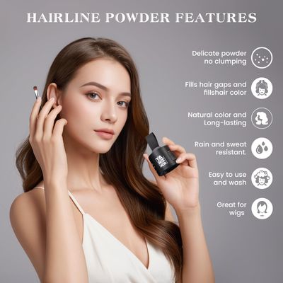 Yargkos Hairline Shadow Powder, Blonde, Root Touch Up Powder for Instantly Gray Hair Cover Up, Women Color Root Coverage for Thinning Grey, Mens Roots Concealer for Hair Loss Beard Line, 12