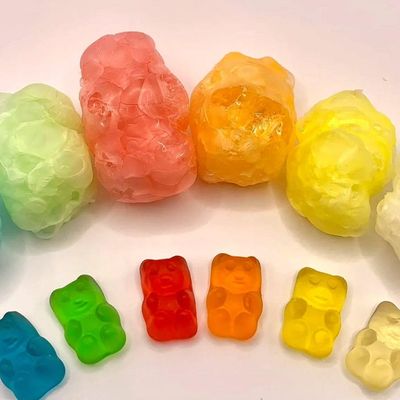Beary Freeze Assorted Flavors Gummy Bears Freeze Dried Candy - (1 Pack) - Irresistibly Sweet Crunchy Candy Treats, Perfect for Snacking Gifting