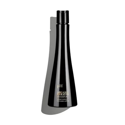 pH PURE HAIR Argan Oil And Keratin Shampoo - Anti-Breakage Moisturizing Shampoo To Repair and Strengthen Tresses For Smooth Healthy Hair - 33.8 Fl Oz