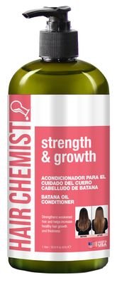 Hair Chemist Strength Growth Batana Oil Conditioner 33.8 oz. - Strengthening, Moisturizing Conditioner with Batana Oil for Hair Growth
