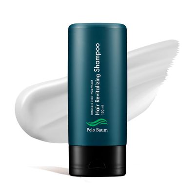 Pelo Baum Hair Revitalizing Shampoo, Unltimate Hair Treatment, Biomimetic Peptide Complex to prevent hair loss and promote hair regrowth, Made in Korea(150ml, 5.0 fl.oz)