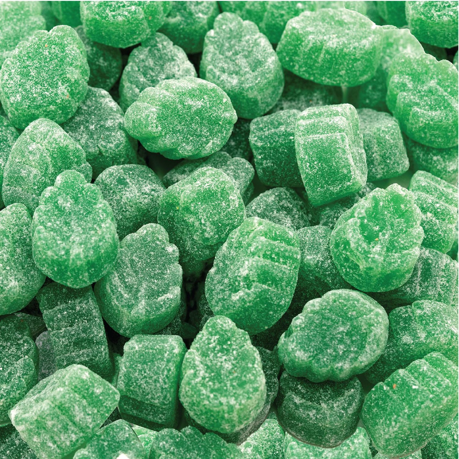 Spearmint Leaves 2-Pound Bag Jelly Candy