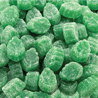 Spearmint Leaves 2-Pound Bag Jelly Candy