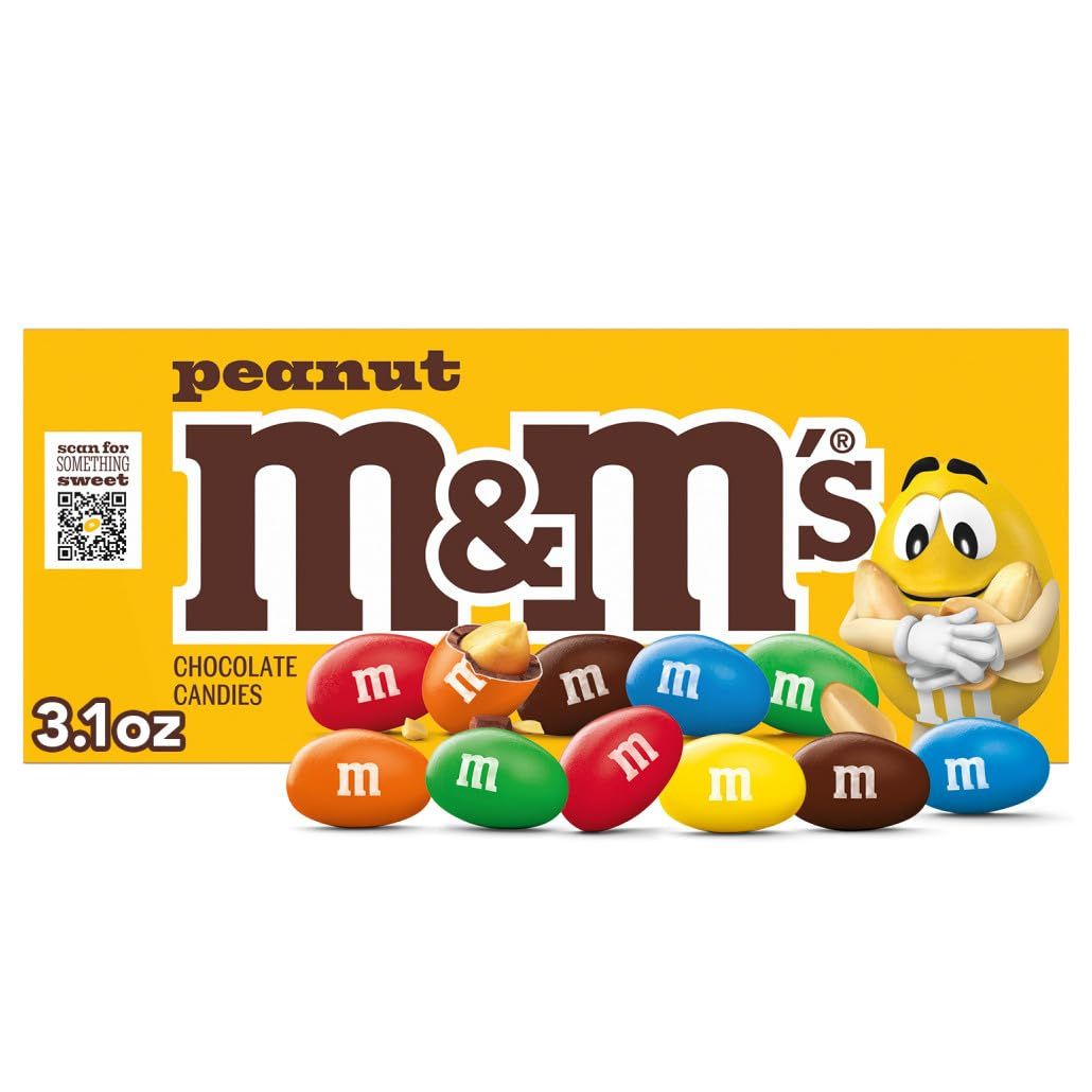 MM&#39;S Peanut Chocolate Candy Movie Theater Box 3.1-Ounce Box