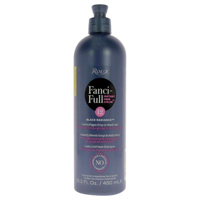 Roux Fanci-Full Rinse Instant Hair Color - 12 Black Radiance Hair Color Unisex 15.2 oz
