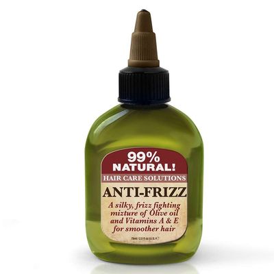 Difeel Premium 99 All Natural Anti-Frizz Hair Oil with Olive Oil, Vitamins A and E 2.5 ounce (2-Pack)