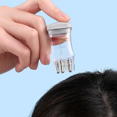 Scalp Serum Applicator Comb, Easy Fast Apply Scalp Oil Applicator, Root Comb Applicator Bottle for Hair, Hair Applicator Brush Suitable for Various Liquids, Suitable for Home and Travel