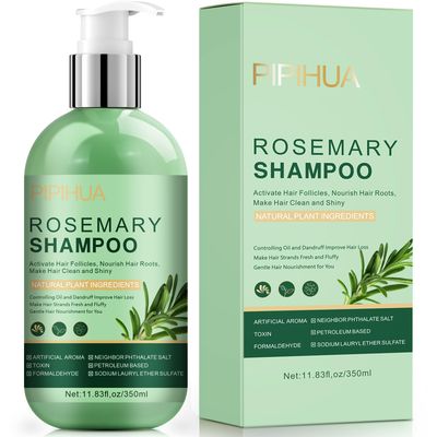 Rosemary Shampoo for Hair Growth: Thickening Regrowth Formula for Women Men - Rosemary Mint Strengthening Shampoo with Tea Tree Oil Biotin for Thinning Loss Hair Dry Damaged Care