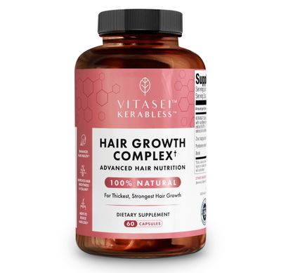 VITASEI Hair Nutrition Complex - Kerabless - Advanced Hair Support - 60 Capsules (Pack of 1)