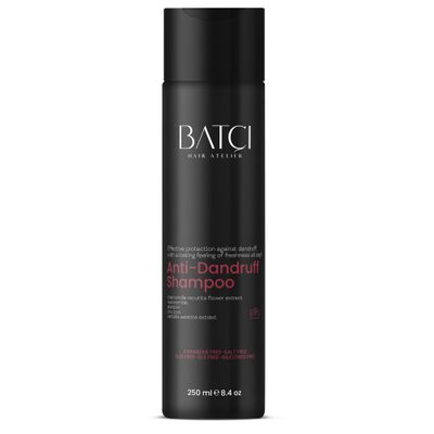 Bat Hair Atelier Anti-Dandruff Shampoo - Sulfate-Free, Paraben-Free, Enriched with Aloe Vera, Niacinamide Chamomile - Soothes Itchy Scalp, Reduces Flakes, Promotes Healthy Hair Growth --8.4 Oz