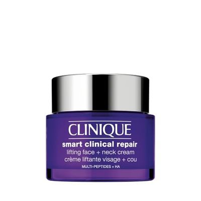 Clinique Smart Clinical Repair Lifting Face Neck Cream with Peptides Hyaluronic Acid Anti-Aging Hydrating, 2.5 Fl Oz