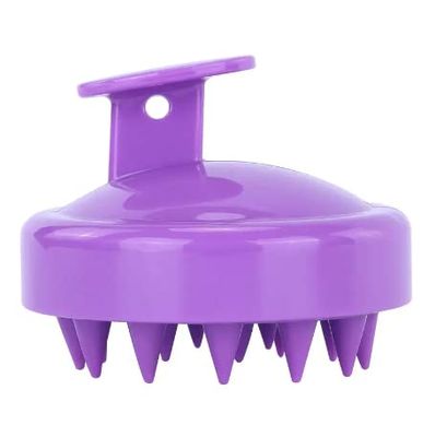 Scalp Massager Hair Brush, Soft Silicone Bristles for Shampooing, Scalp Hair Care, Easy Scrubbing