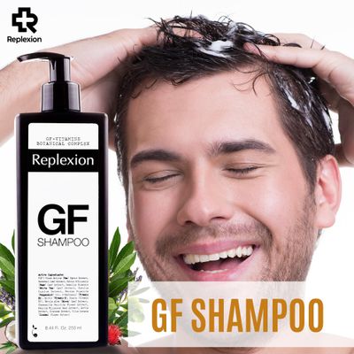 Replexion Hair Growth Shampoo - Healthy Scalp and Thicker Hair with Botanical Growth Factor - Reduce Hair Loss, and Repair Damaged Hair with Our Stem Cell Shampoo