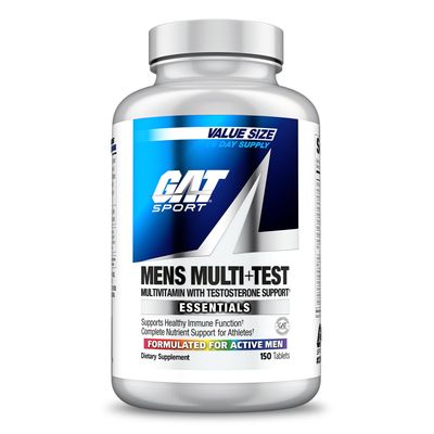 GAT SPORT Men&#39;s Multi Test, Premium Multivitamin Tablets (150 Count)