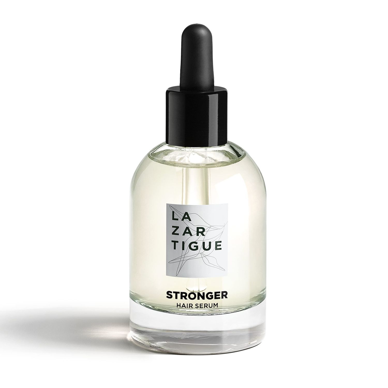 Lazartigue Stronger Hair Serum, Volumizing Soothing Treatment for Thinning Hair, Vegan, Sulfate Silicone Free, 1.7 fl.oz.