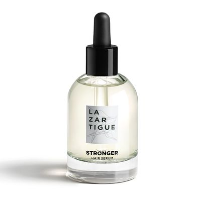 Lazartigue Stronger Hair Serum, Volumizing Soothing Treatment for Thinning Hair, Vegan, Sulfate Silicone Free, 1.7 fl.oz.