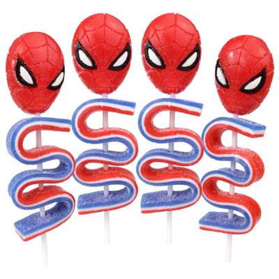 Spiderman Gummy Pops, Super Hero Character Candy, Individually Wrapped Party Favors, 1.23 Ounces (Pack of 4)