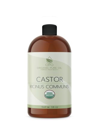 Organic Castor Oil USDA Certified Organic, Pure and Cold Pressed, Refined, Non-GMO Hexane-Free - 16 oz - for Skin, Hair, Nails, Body, Eyelashes, Growth, Conditions, Nourishes Hydrates