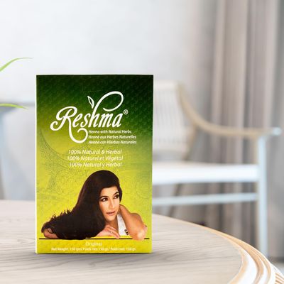 Reshma Beauty Classic Henna Hair Color 100 Natural, For Soft Shiny Hair, Henna Hair Color, Gray Coverage, Ayurveda Hair Product, 5.29 oz, Pack of 1 (Original)