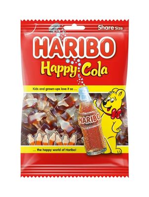 Haribo Happy Cola Sweet Cola Gummy Candy 250g 8.8 ounce