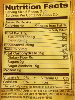 Werther's Original Sugar-Free Candies Bundle - 4 Items: Hard Candies and Caramel Coffee Hard Candies