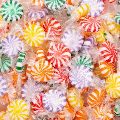 Assorted Fruit Starlights 1.5-Pound Pack Hard Candy Individually Wrapped Pinwheels About 110 Pieces