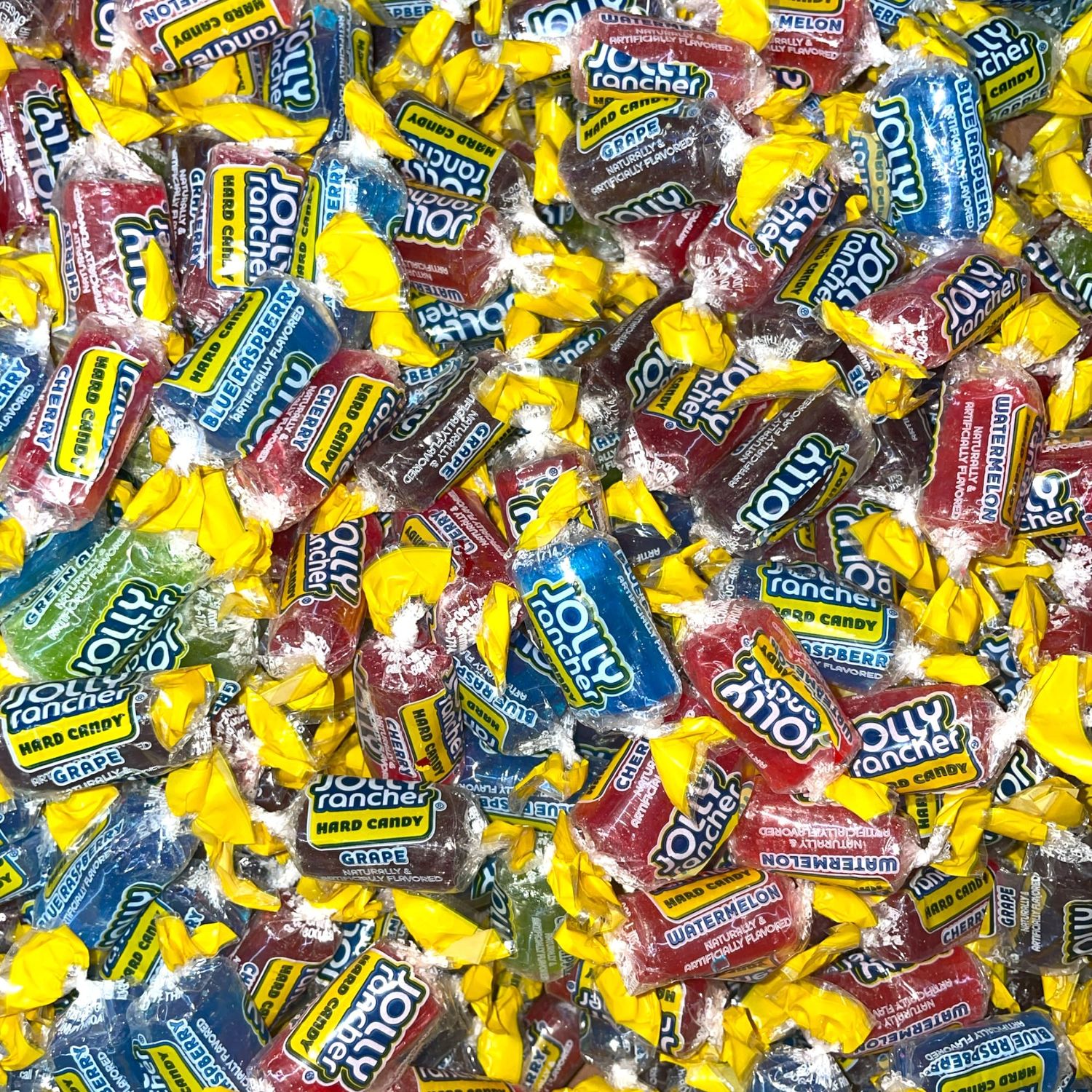 Sneaky Mango Mix - Assorted Flavored Jolly Ranchers - 1 Pound Bag Approx 72 Pieces!
