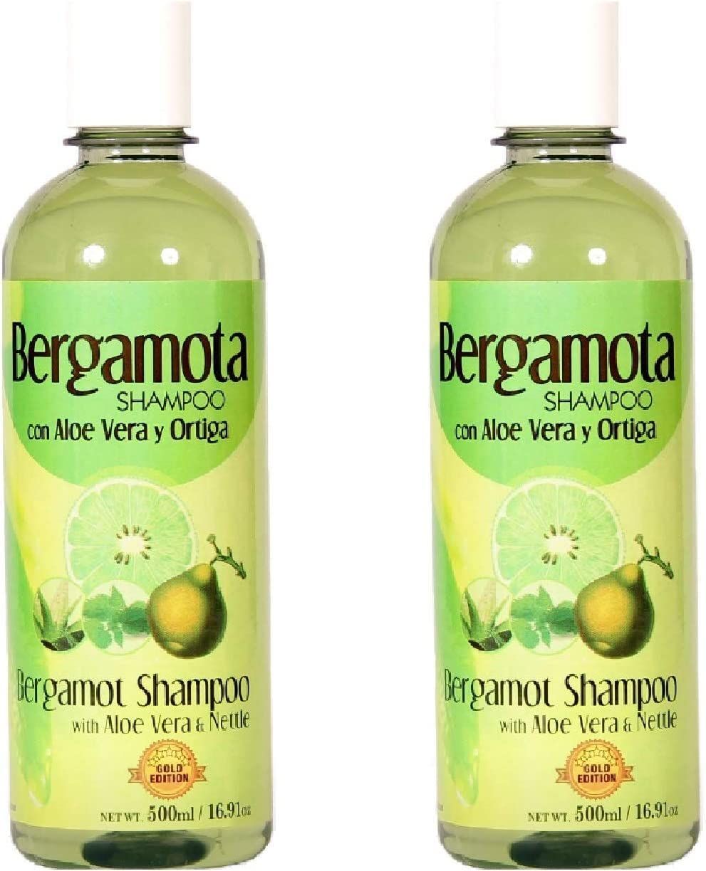 Lenico Bergamot Shampoo Treatment for Strong Hair Regrowth (2pack, 33.8 Fl Oz, Unisex-Adults)
