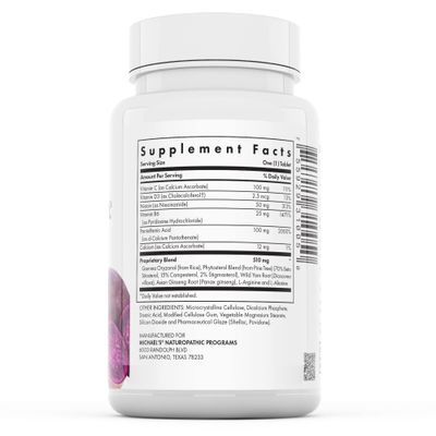 MICHAEL'S Health Naturopathic Programs Testosterone Factors - 60 Vegetarian Tablets - Nutrients to Support Testosterone Production - Kosher - 60 Servings