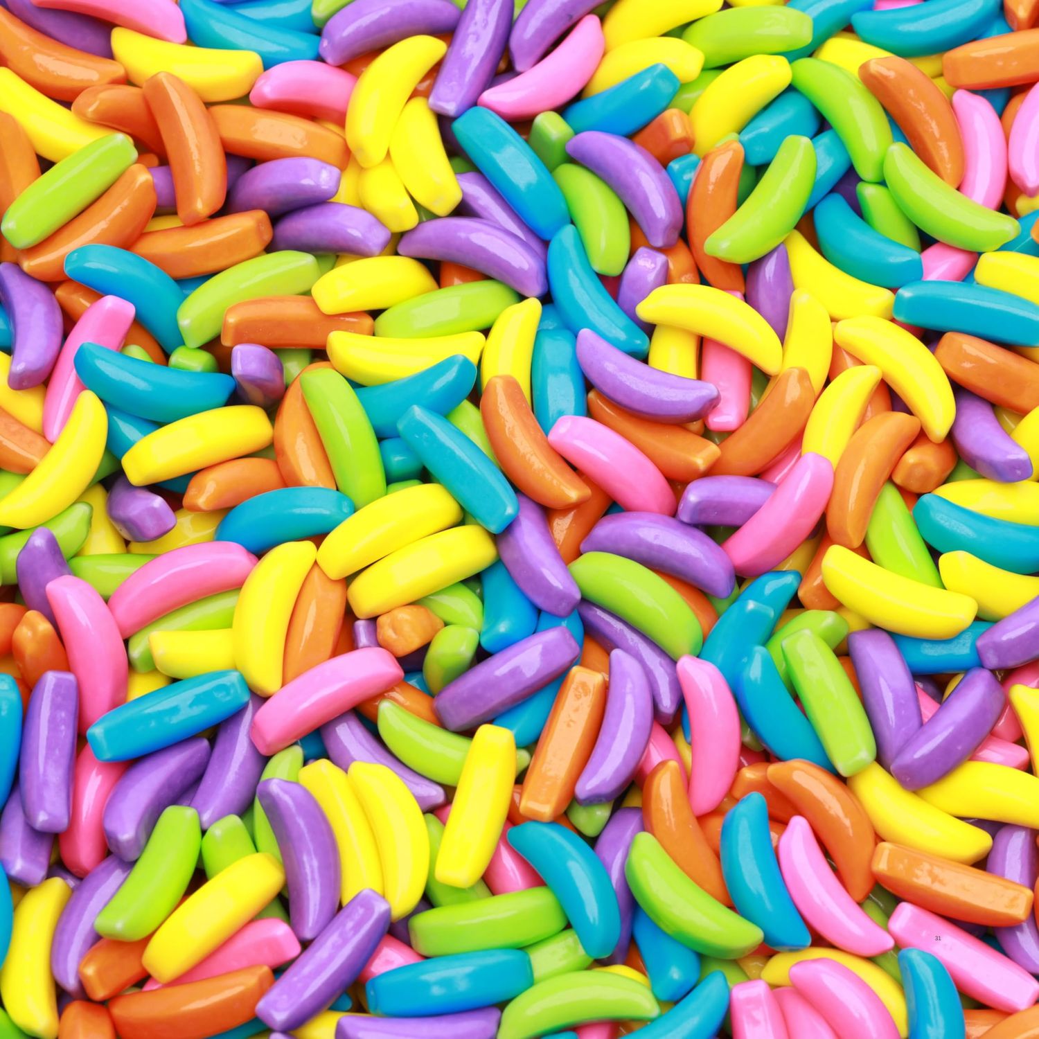 Bananas Runts Candy 3.5 OZ Assorted Hard Candy for Party Favors Goody Bags Cake Decorations Pinata Candy Mix Gumball Machine Refills Crazy Bananas (3.5 OZ (3 Pack))