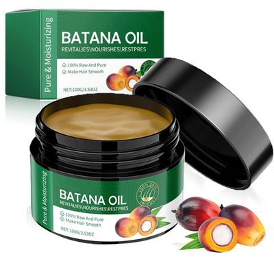 Jaysuing Batana Oil for Hair Growth Loss - Raw, Unrefined Pure, for Damaged Hair Scalp (100ml3.4 OZ)