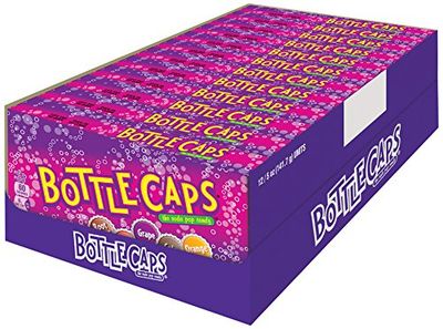 Wonka Bottle Caps hard candy, soda pop flavors 6-oz