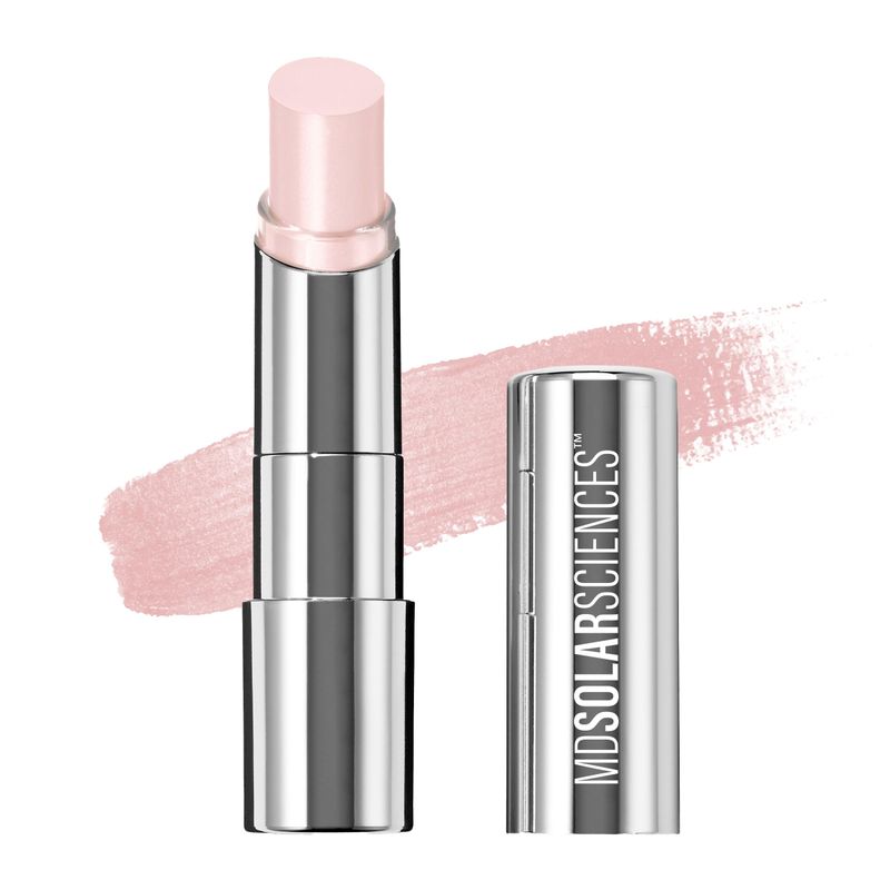 MDSolarSciences Hydrating Sheer Lip Balm SPF 30 Moisturizing Tinted Lip Care with Shea Butter, Avocado Olive Oils Broad-Spectrum 7 Buildable Shades Vegan Gluten-Free Shimmer (.15 Oz)