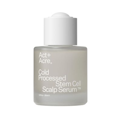 ACT ACRE Cold Processed Stem Cell Scalp Serum - Promotes Thicker and Fuller-Looking Hair - Soothes and Hydrates the Scalp - Sulphate and Paraben Free - Aloe Vera for Improved Scalp Health - 1 fl oz.