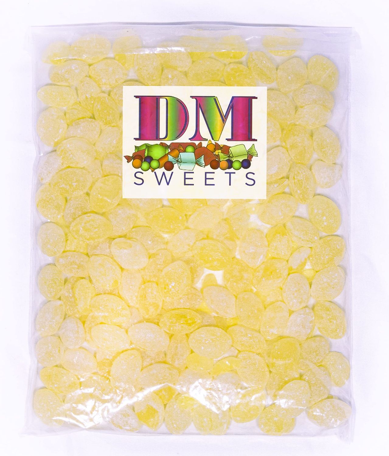 Claey&#39;s Lemon Candy - 1.5 lbs Bulk Sweet Sour Tart Sugar Sanded Drops Candy