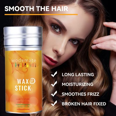 wodemate Hair Wax Stick, Long-Lasting Hair-Styling Waxes - Slick Stick for Women Kids, Smoothing Pomade Stick for Flyaways, Bun Maker, 2.7 Oz