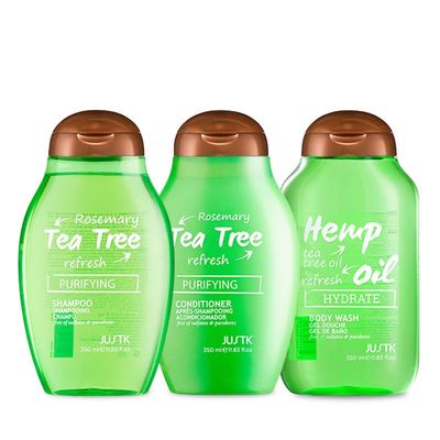 Shampoo and Conditioner and Body Wash Set, Tea Tree Shampoo Conditioner Set, Tea Tree Body Wash, Freshness For Hair and Body
