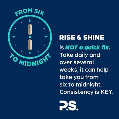 PS Rise Shine Premium Horny Goat Weed Supplement with Tribulus, Fenugreek, Maca, Ashwagandha, and Tongkat Ali - Supports Energy and Boosts Testosterone (120 Capsules)