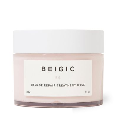 BEIGIC Damage Repair Treatment Mask - Vegan Silicone-free Deep Conditioning Hair Mask with Argan Oil Vitamin E for Dry, Damaged, Thinning, Frizzy Hair (7.1 fl oz)