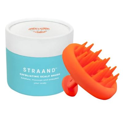 Straand Exfoliating Scalp Brush - Scalp Massager That Helps Increase Hair Growth and Stimulates Hair Follicles - Silicone Brush Scrubber for Product Build-Up - Vegan and Cruelty-Free