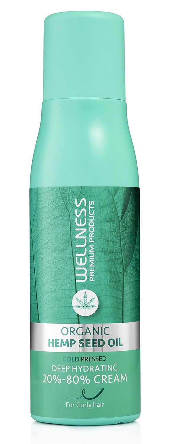 Wellness Premium Products Organic Hemp Seed Oil - Deep Hydrating 2080 Leave-In Conditioner (500ml)